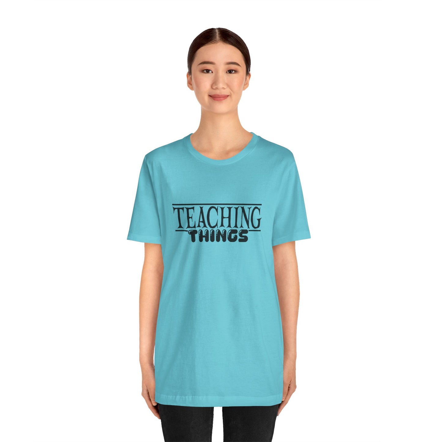 Teacher Things Unisex Jersey Short Sleeve Tee