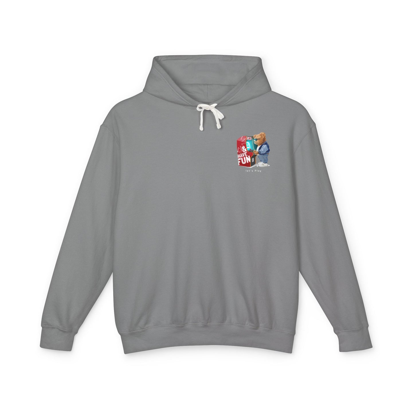 Game on Adult Unisex Lightweight Hooded Sweatshirt