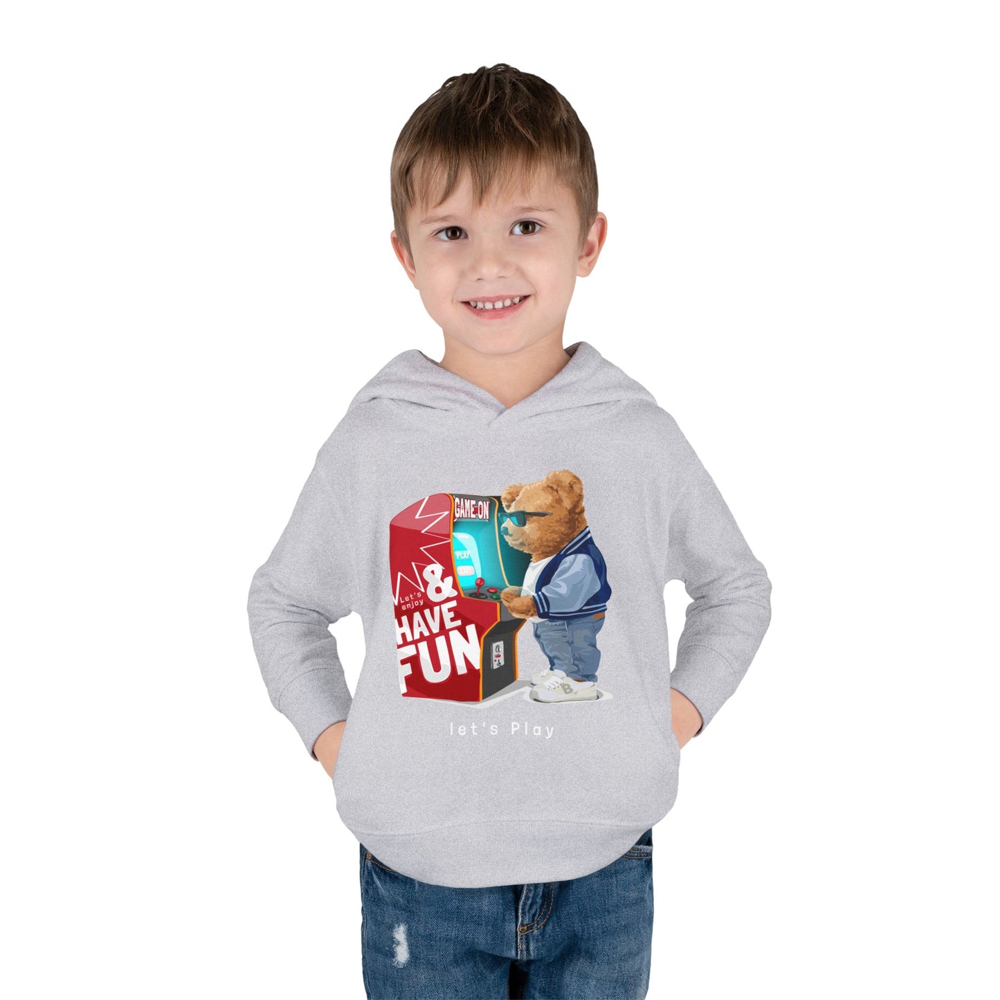 Play Games Toddler Pullover Fleece Hoodie
