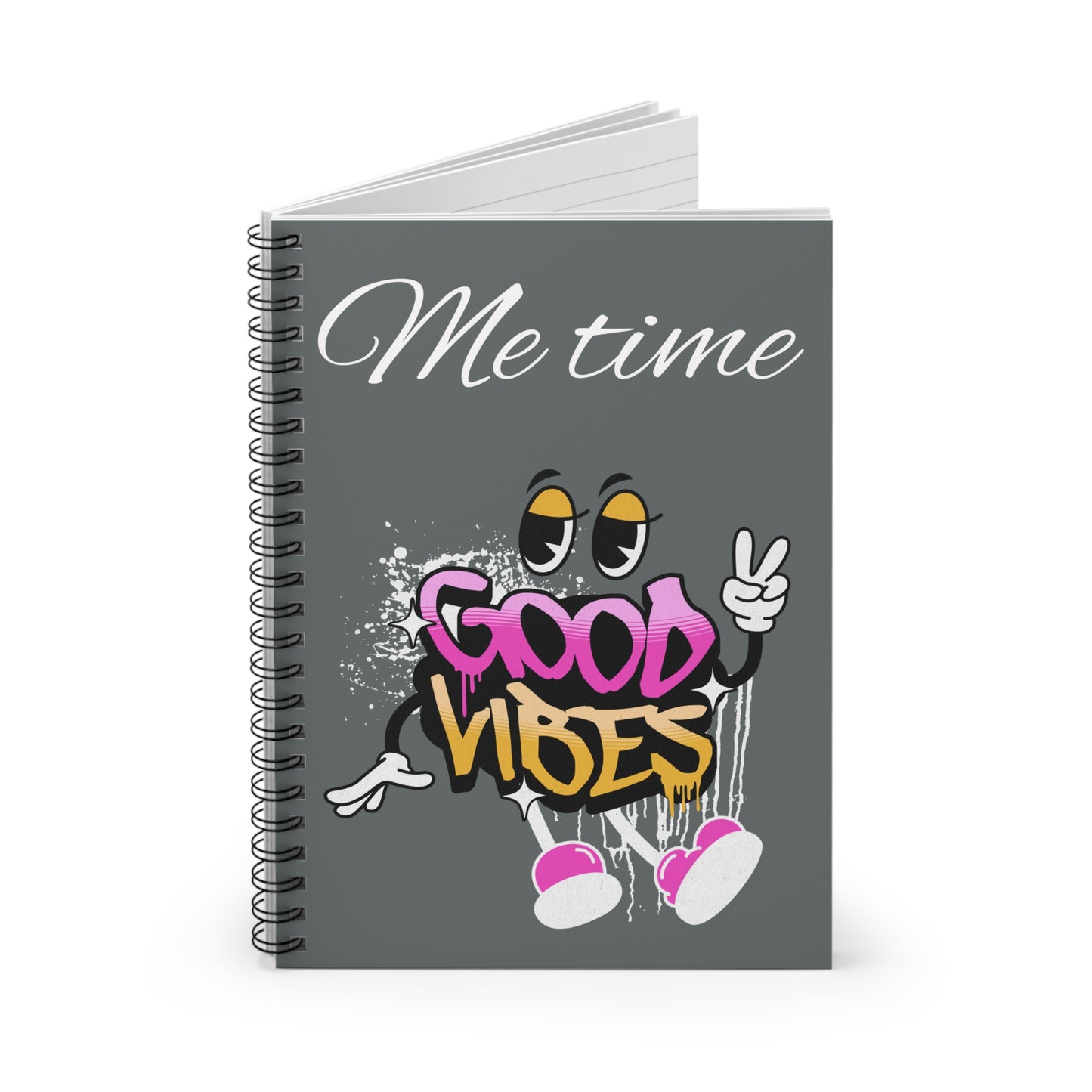 Me Time Journal Spiral Notebook - Ruled Line