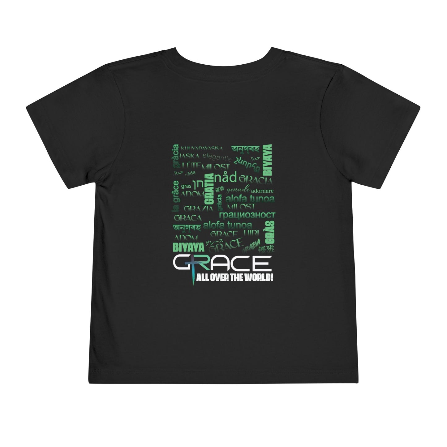 Grace darker color Toddler Short Sleeve Tee