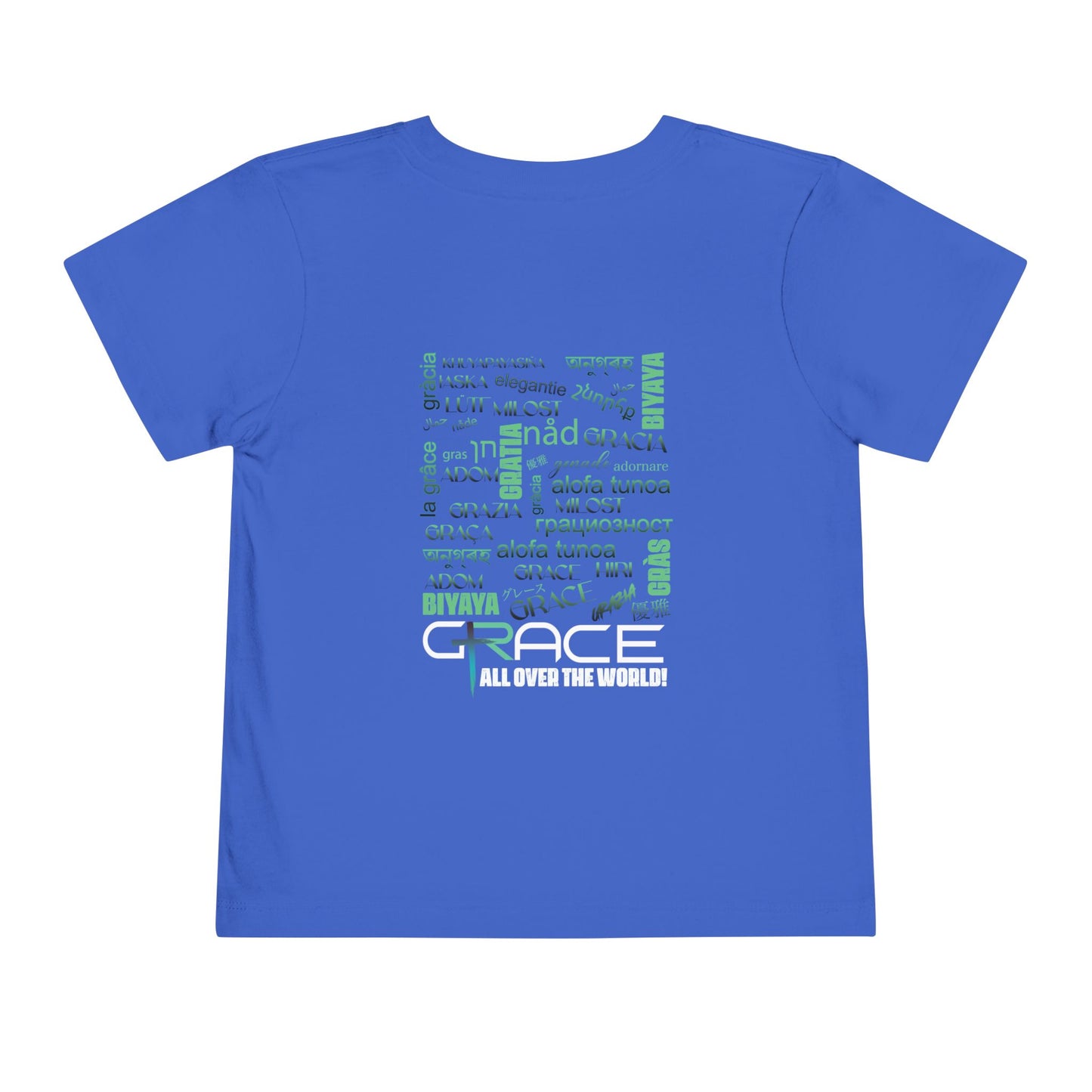 Grace darker color Toddler Short Sleeve Tee