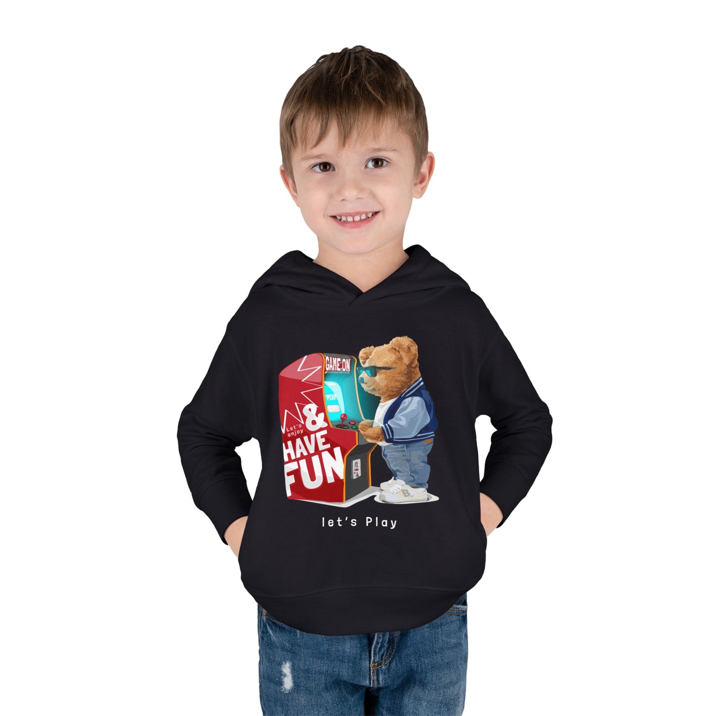 Play Games Toddler Pullover Fleece Hoodie