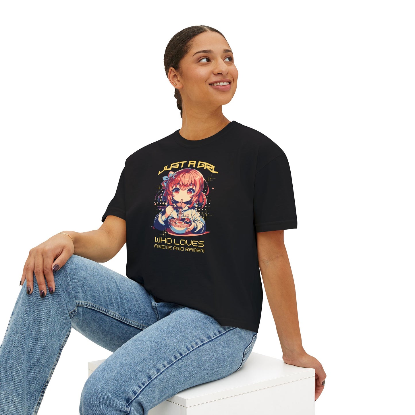 Anime & Ramen Women's Boxy Tee