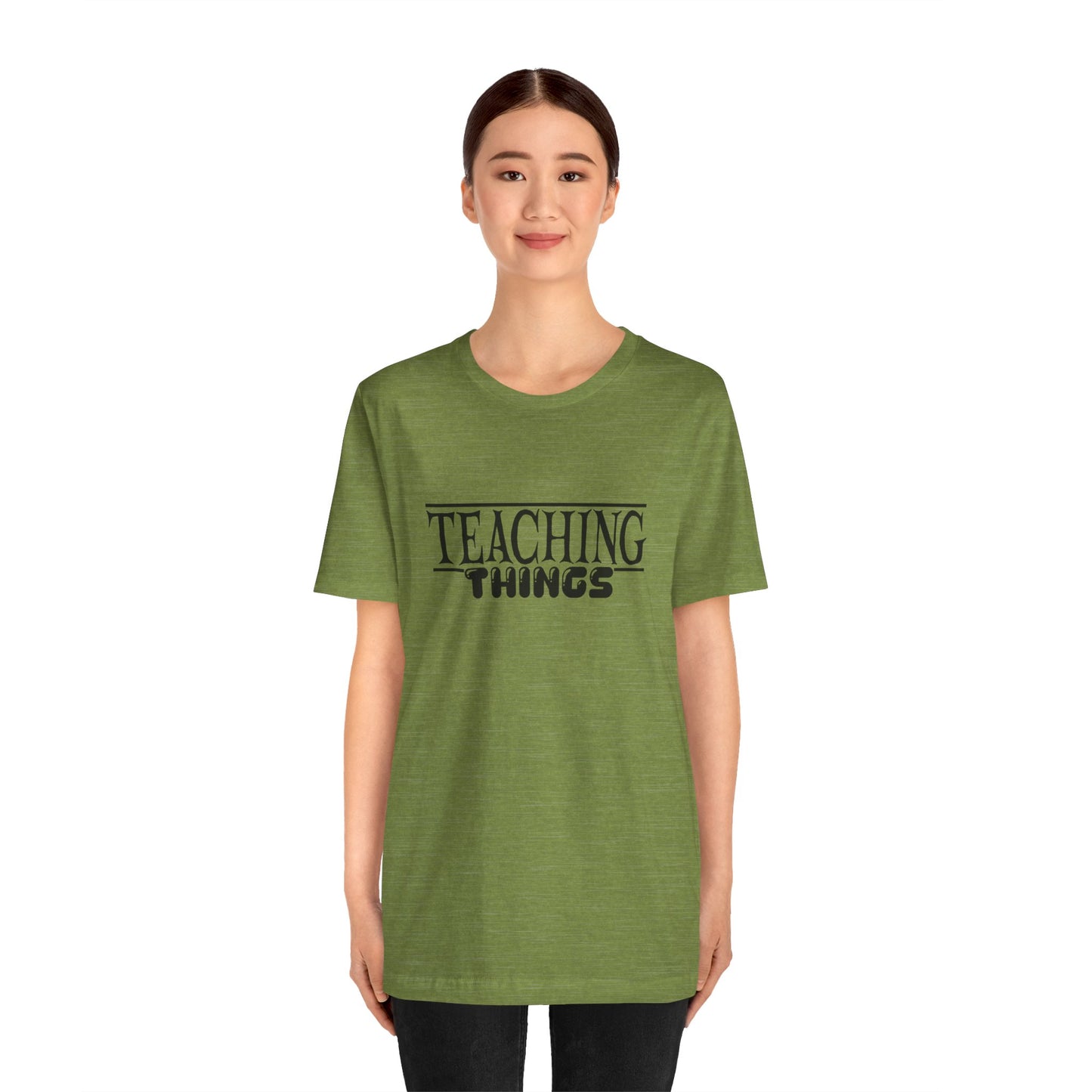 Teacher Things Unisex Jersey Short Sleeve Tee