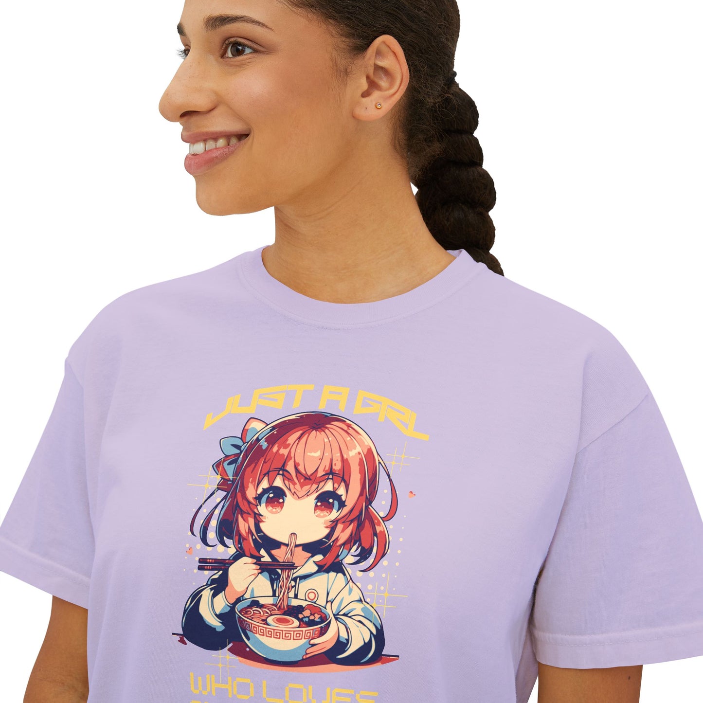 Anime & Ramen Women's Boxy Tee