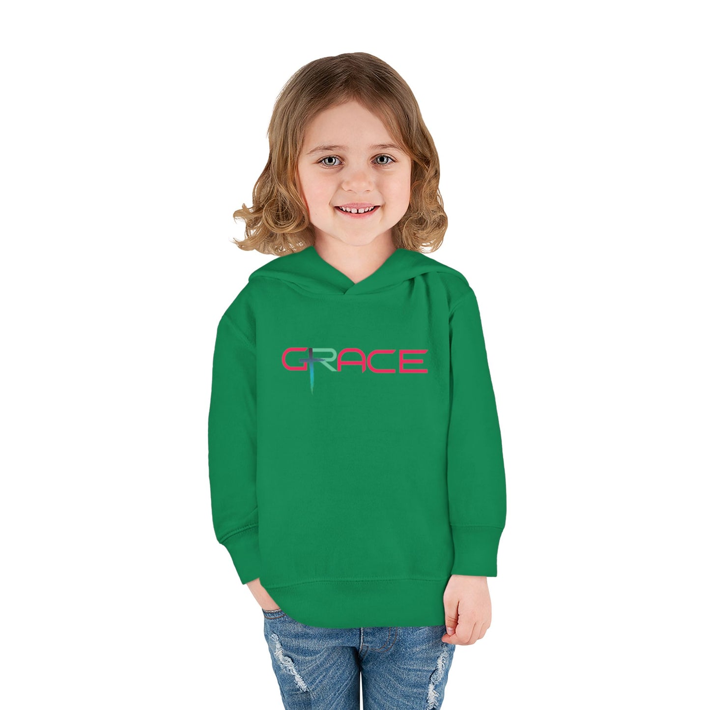 Grace Toddler Pullover Fleece Hoodie