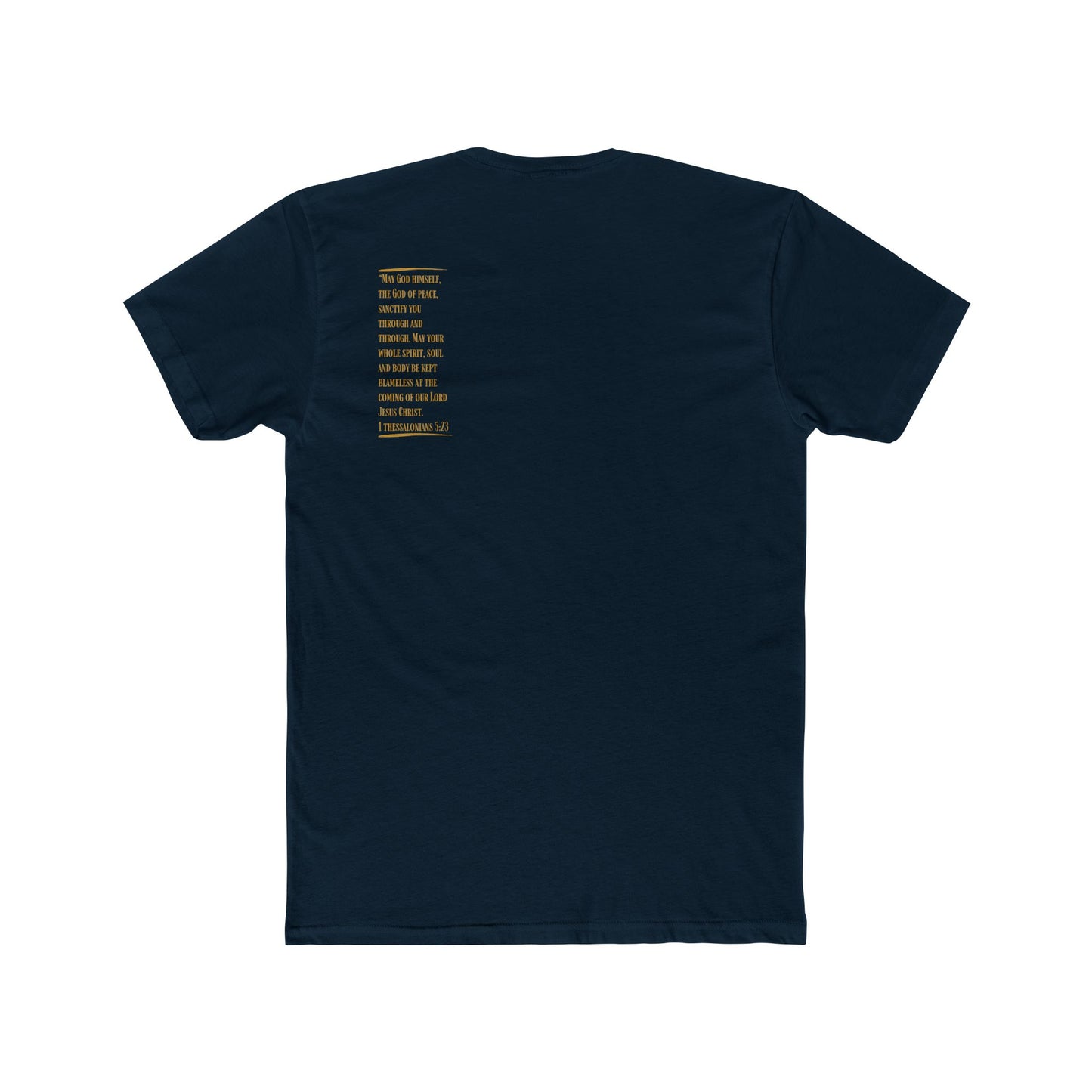 Sanctified Tan Men's Cotton Crew Tee