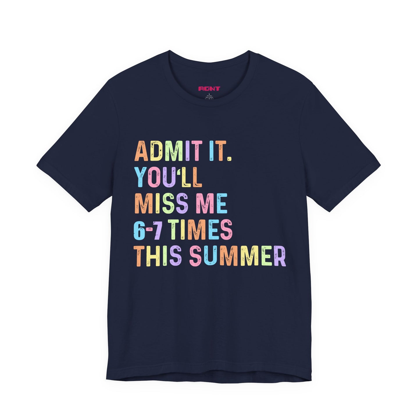 Admit it Unisex Jersey Short Sleeve Tee