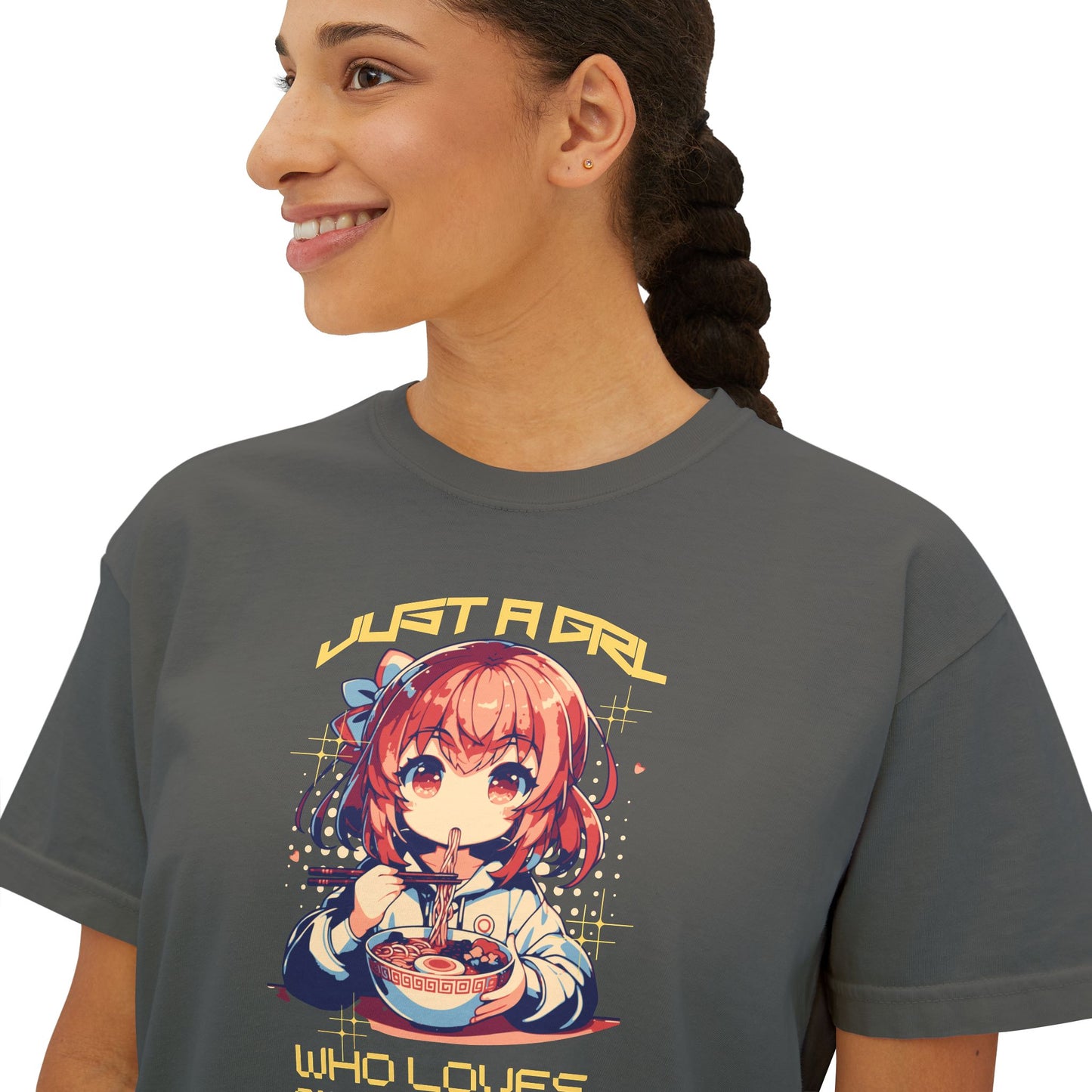 Anime & Ramen Women's Boxy Tee