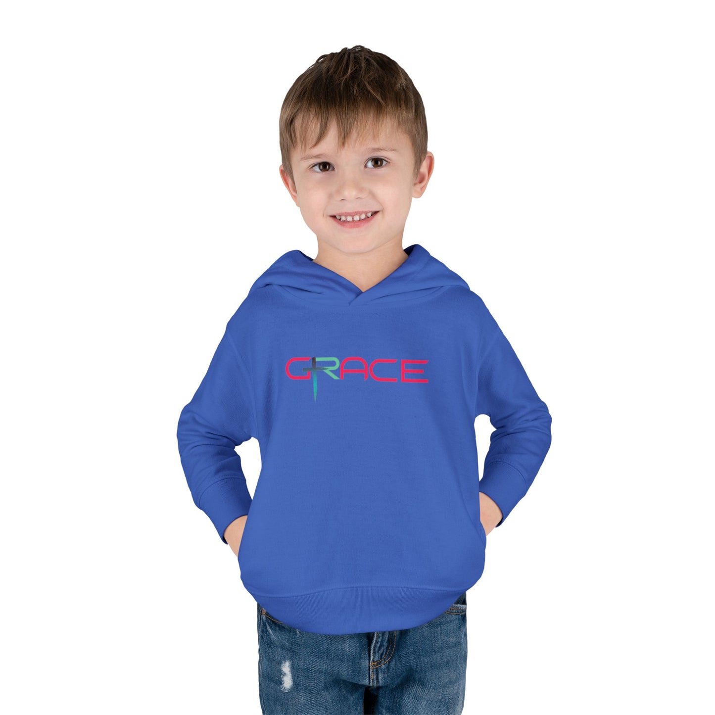 Grace Toddler Pullover Fleece Hoodie