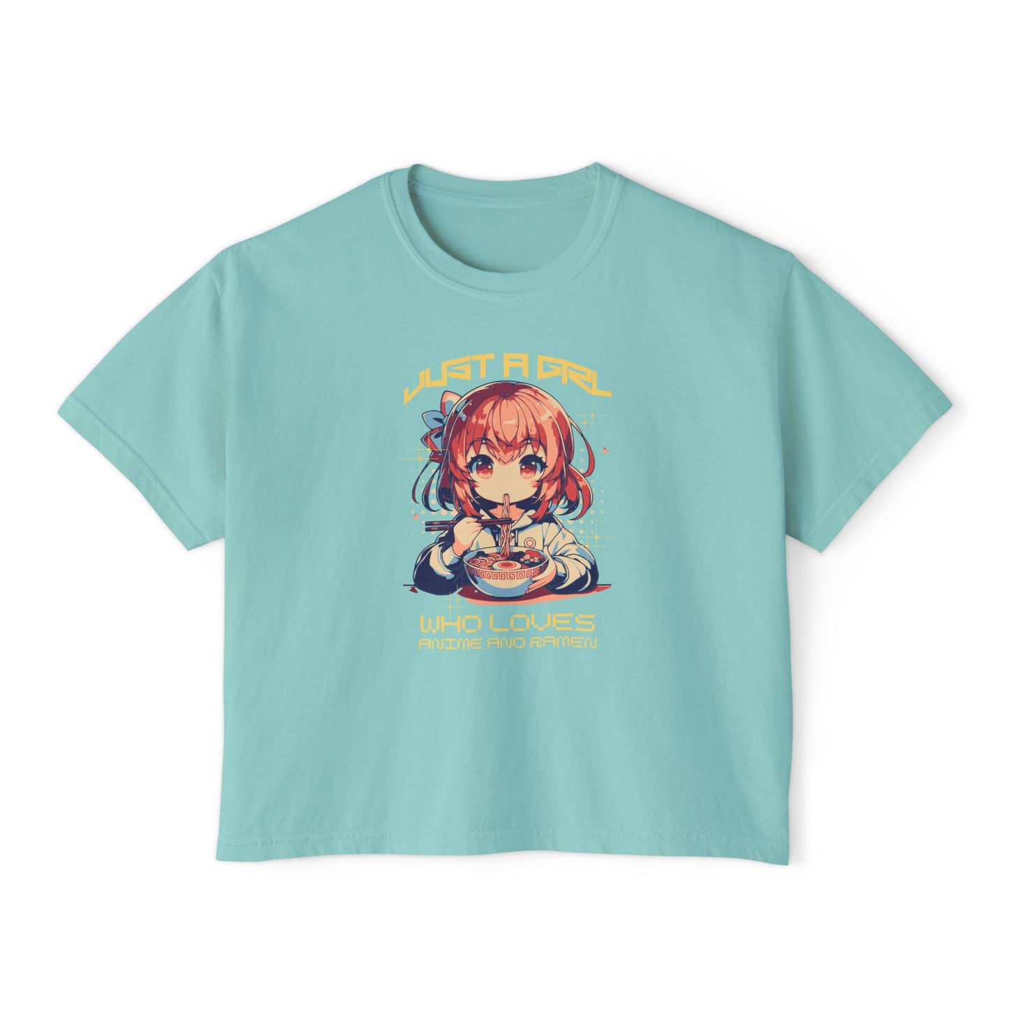 Anime & Ramen Women's Boxy Tee