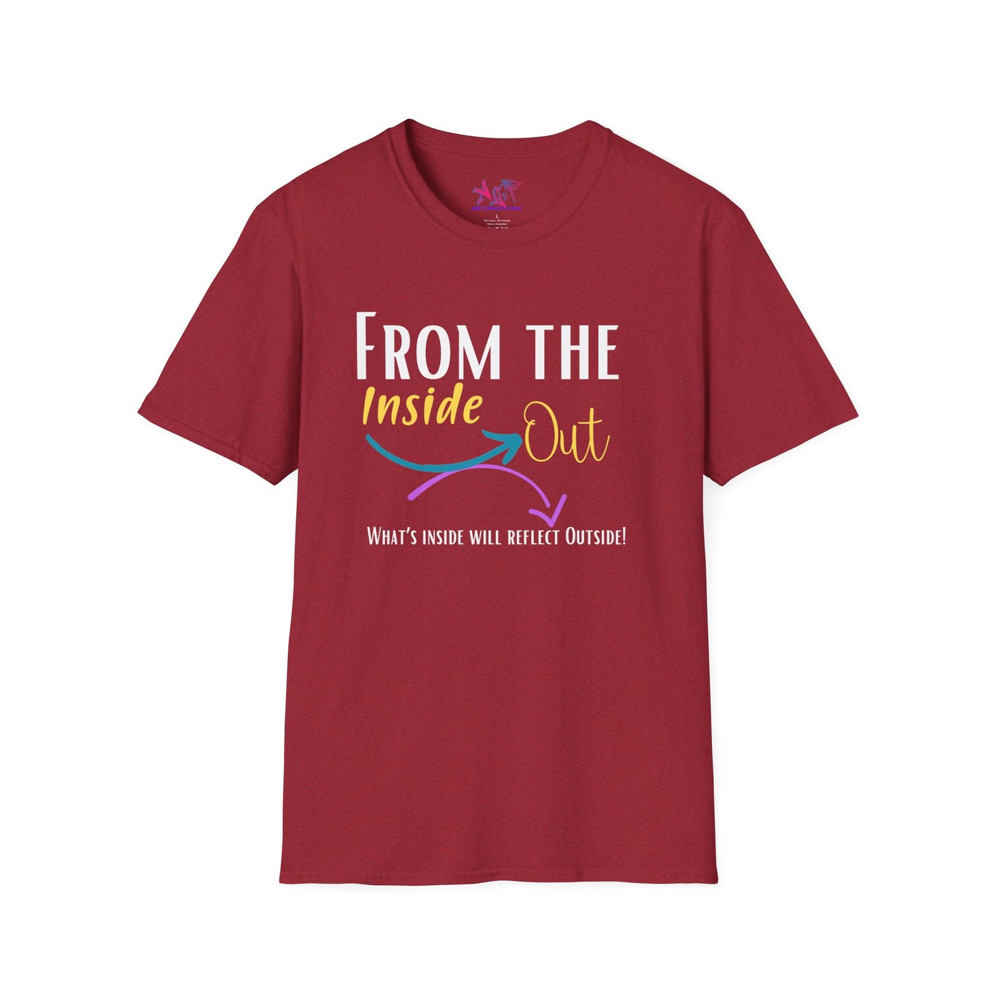 From the inside out! Unisex Softstyle T-Shirt