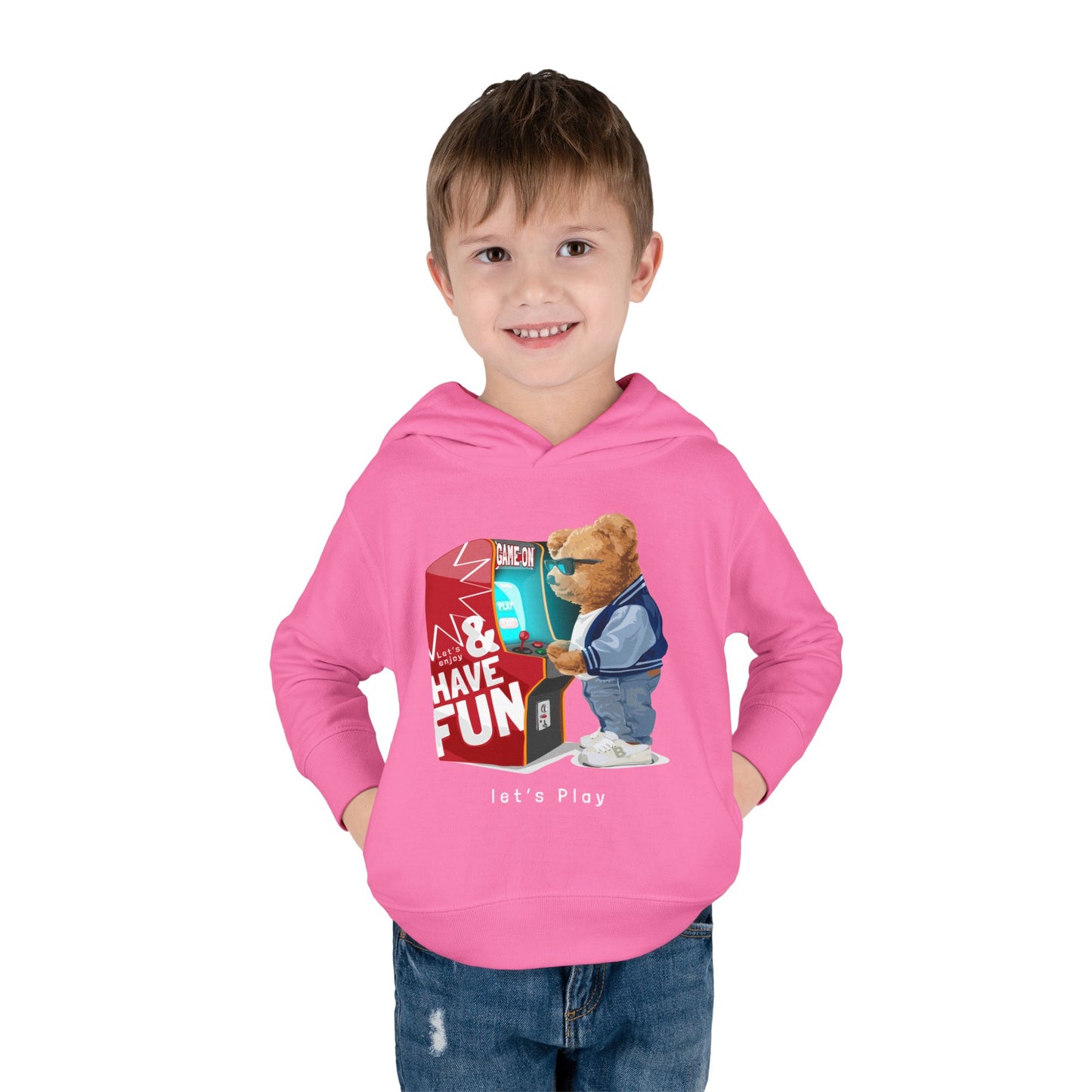 Play Games Toddler Pullover Fleece Hoodie