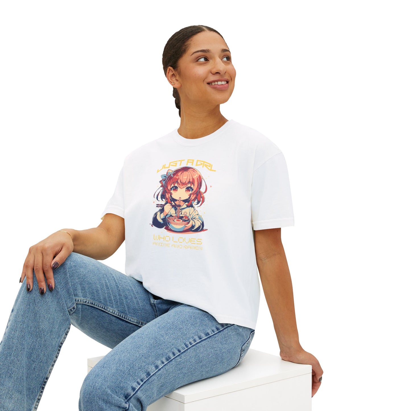 Anime & Ramen Women's Boxy Tee
