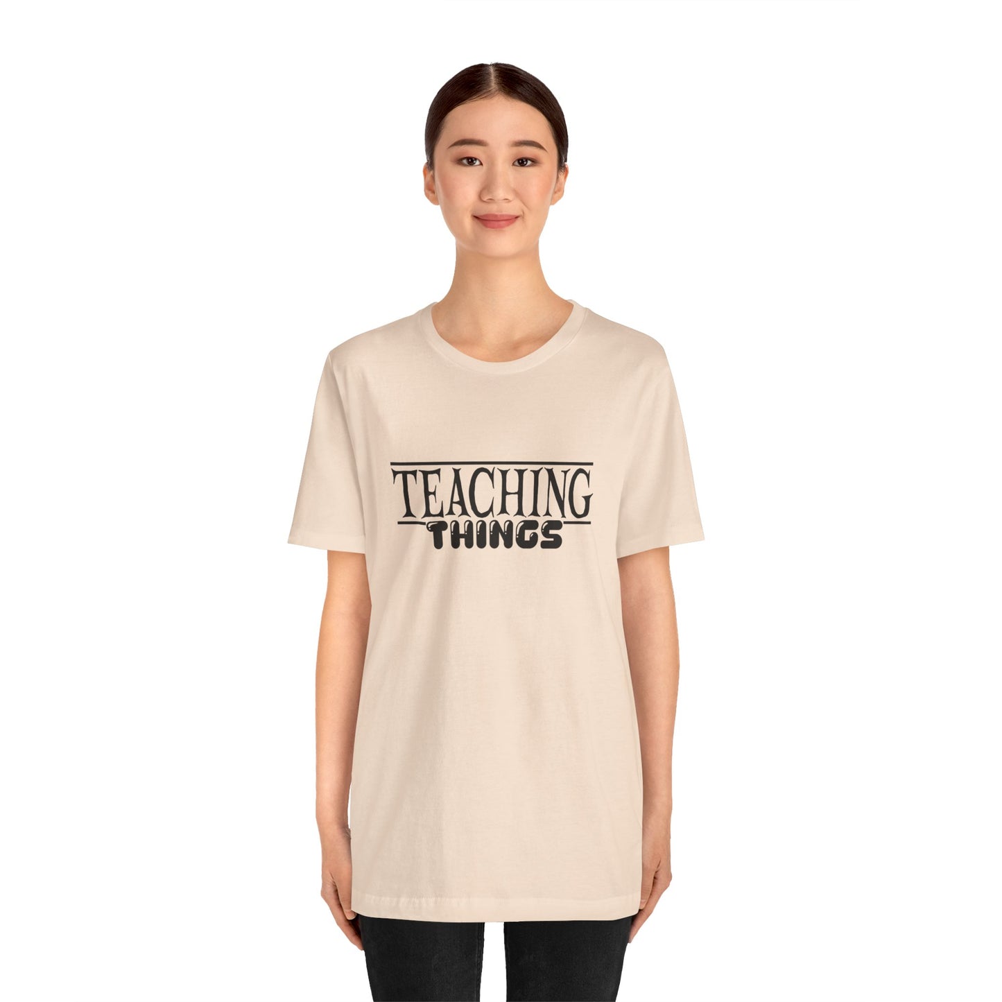Teacher Things Unisex Jersey Short Sleeve Tee