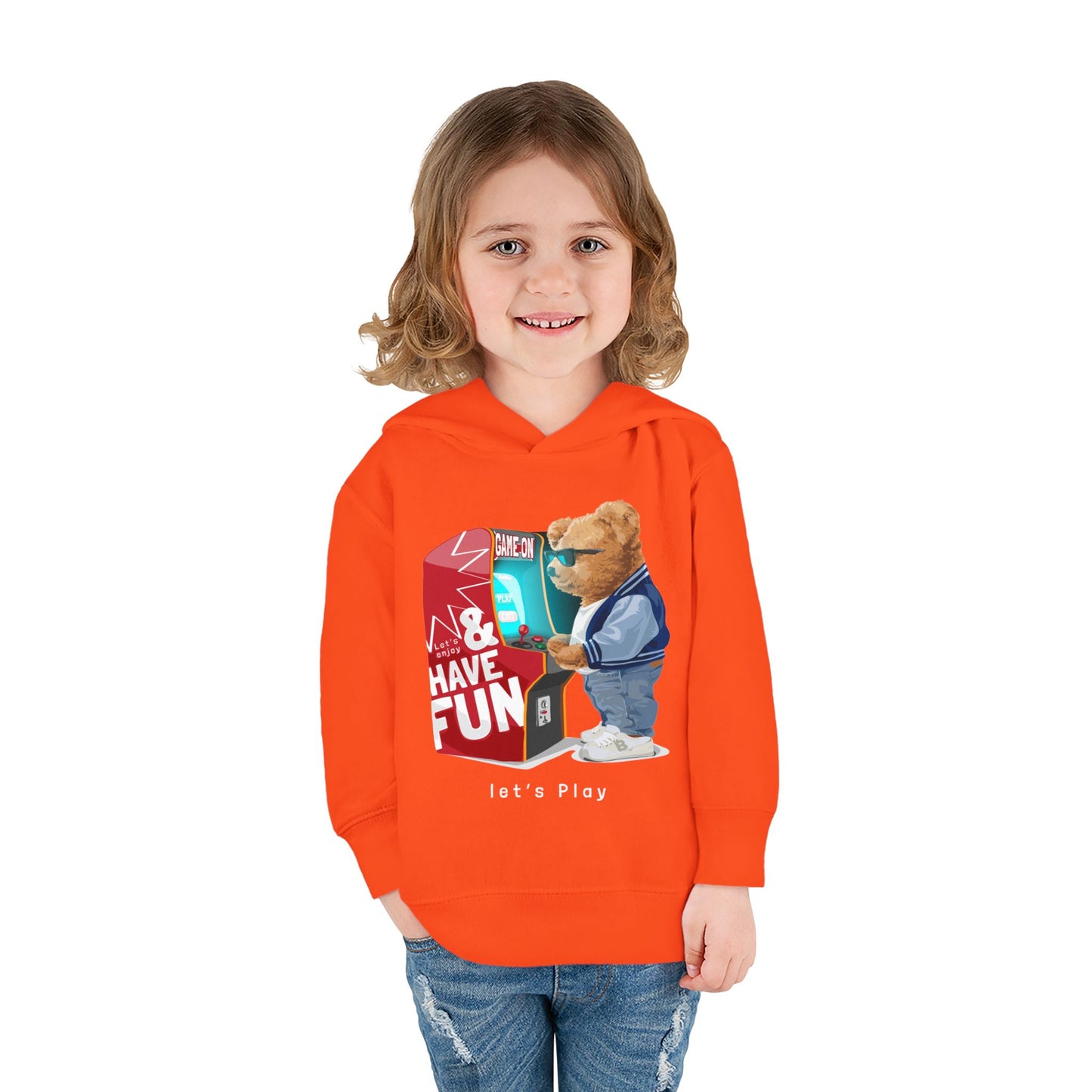 Play Games Toddler Pullover Fleece Hoodie