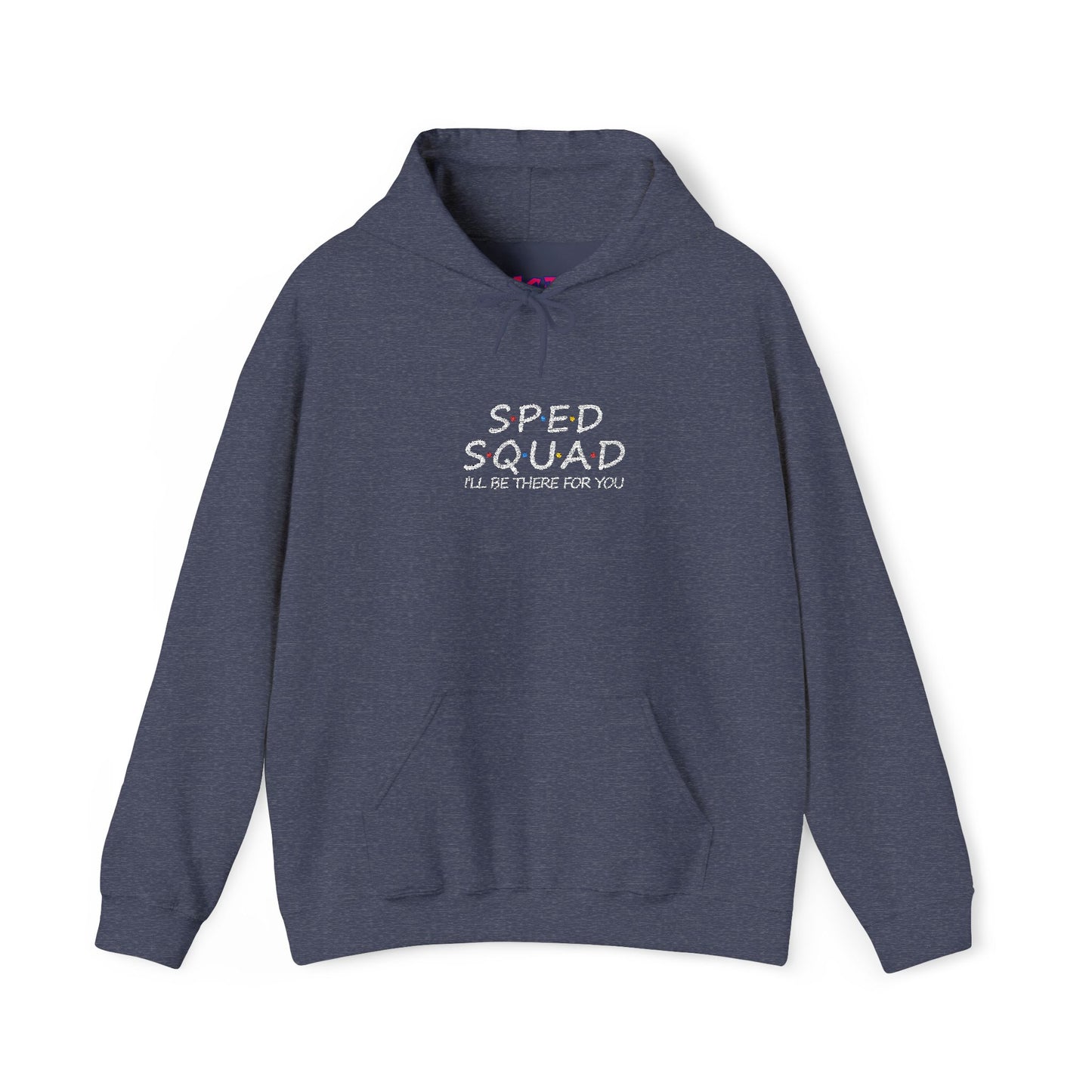 Sped Squad Embroidered Unisex Heavy Blend™ Hooded Sweatshirt