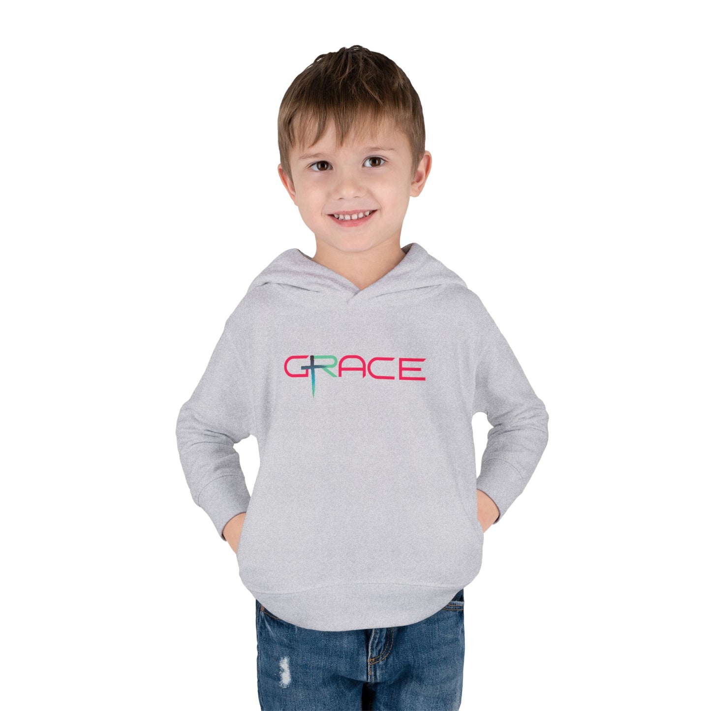 Grace Toddler Pullover Fleece Hoodie