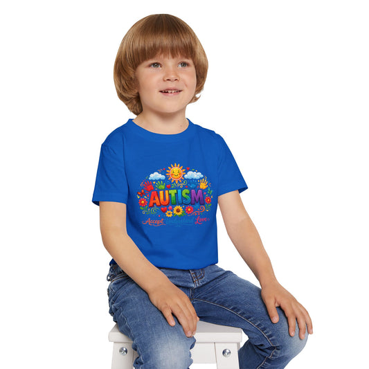 Autism Awareness Love Heavy Cotton™ Toddler T-shirt