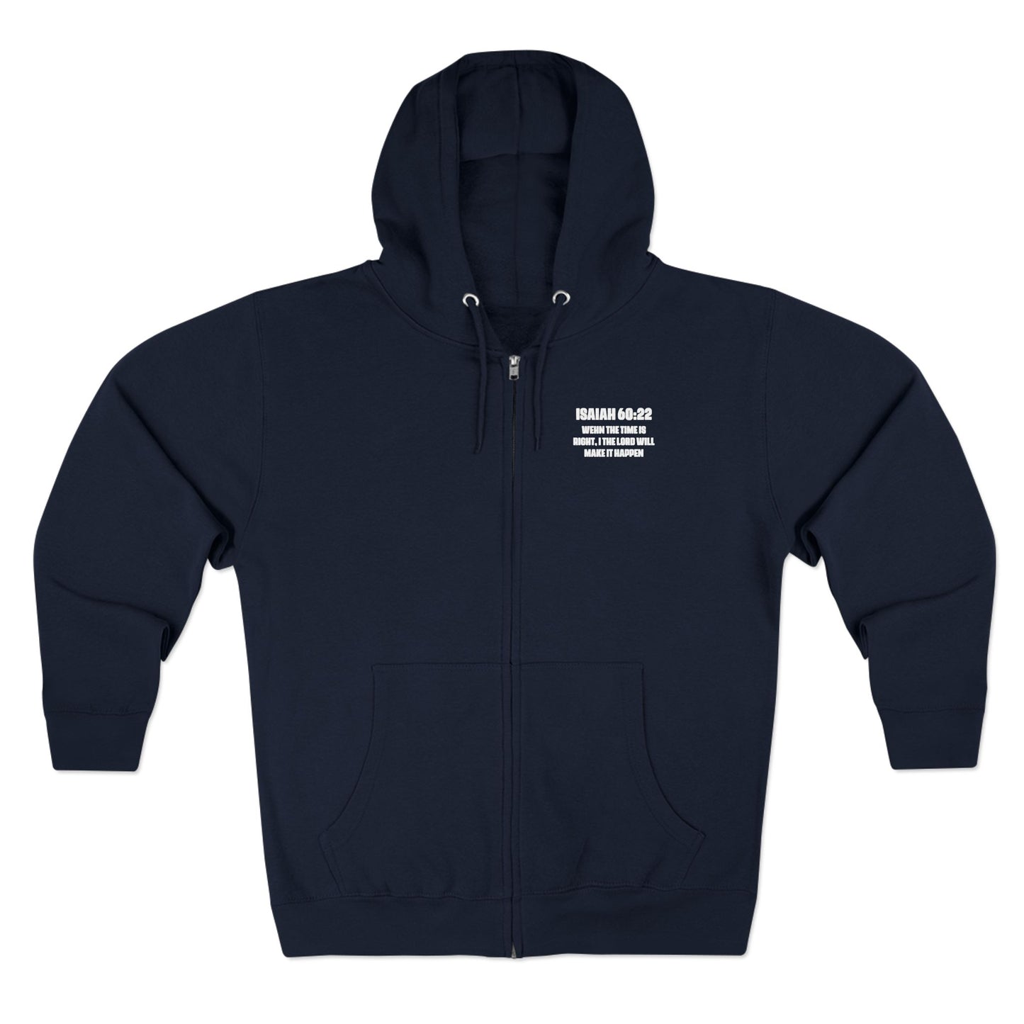 God's Plan Unisex Zip Hoodie