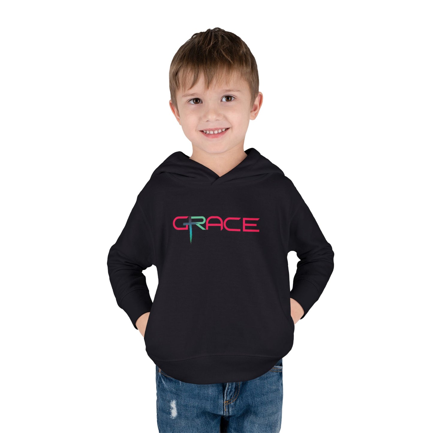 Grace Toddler Pullover Fleece Hoodie