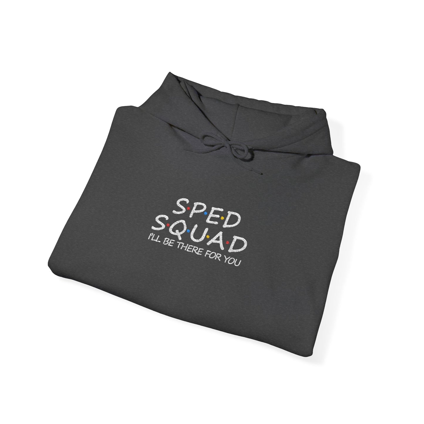 Sped Squad Embroidered Unisex Heavy Blend™ Hooded Sweatshirt