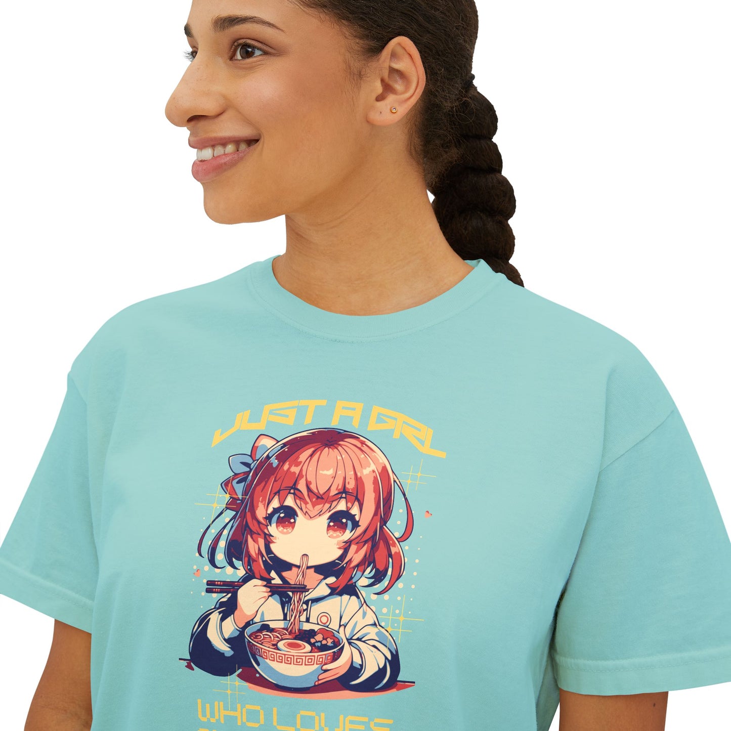 Anime & Ramen Women's Boxy Tee