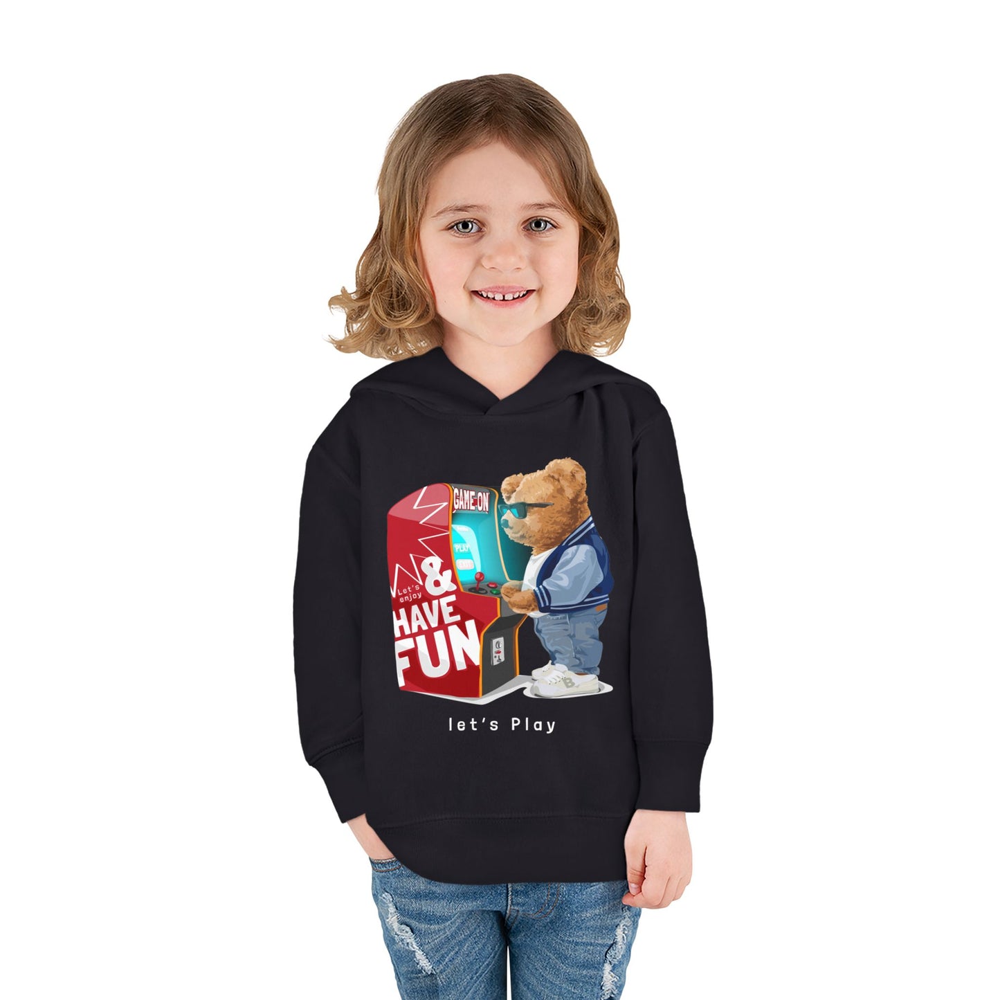 Play Games Toddler Pullover Fleece Hoodie