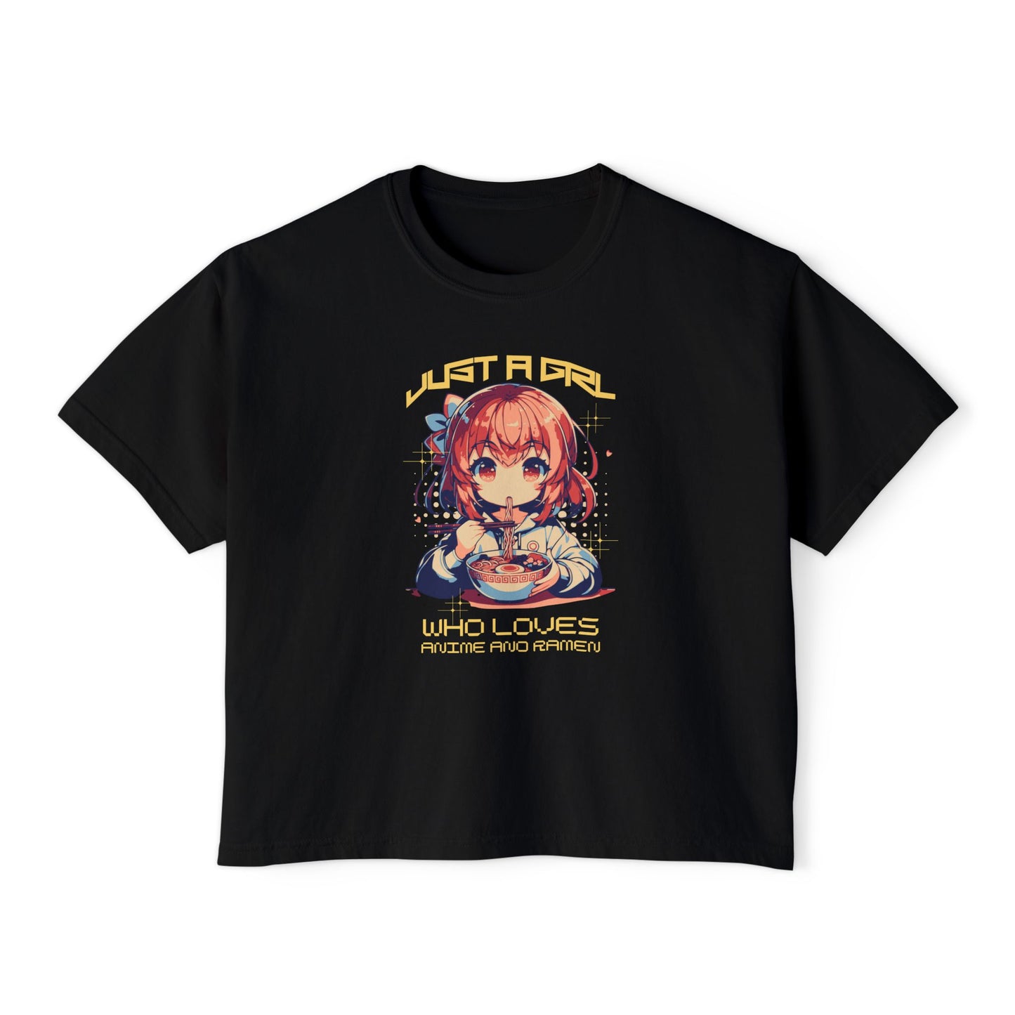 Anime & Ramen Women's Boxy Tee