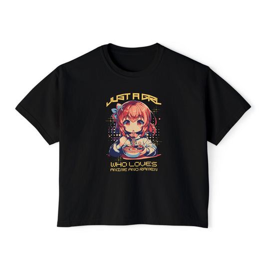 Anime & Ramen Women's Boxy Tee