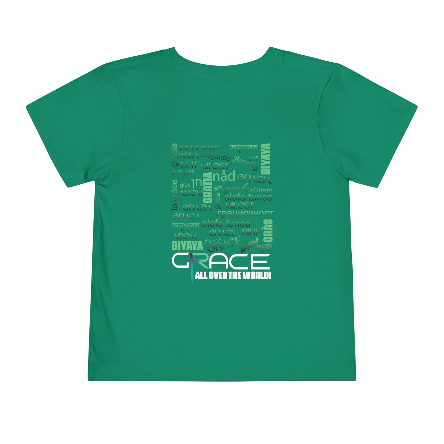 Grace darker color Toddler Short Sleeve Tee