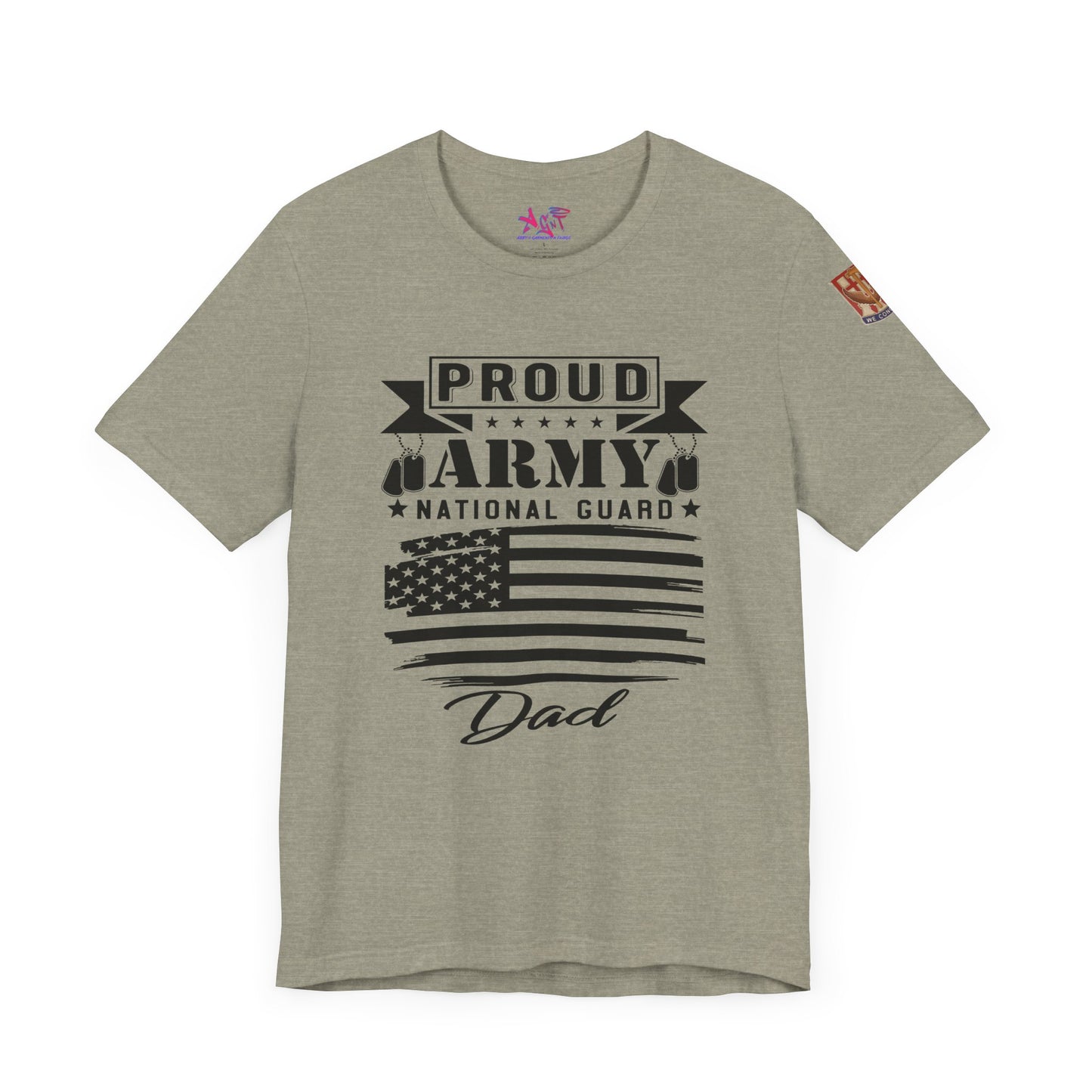 Proud Army National Guard Dad T-shirt