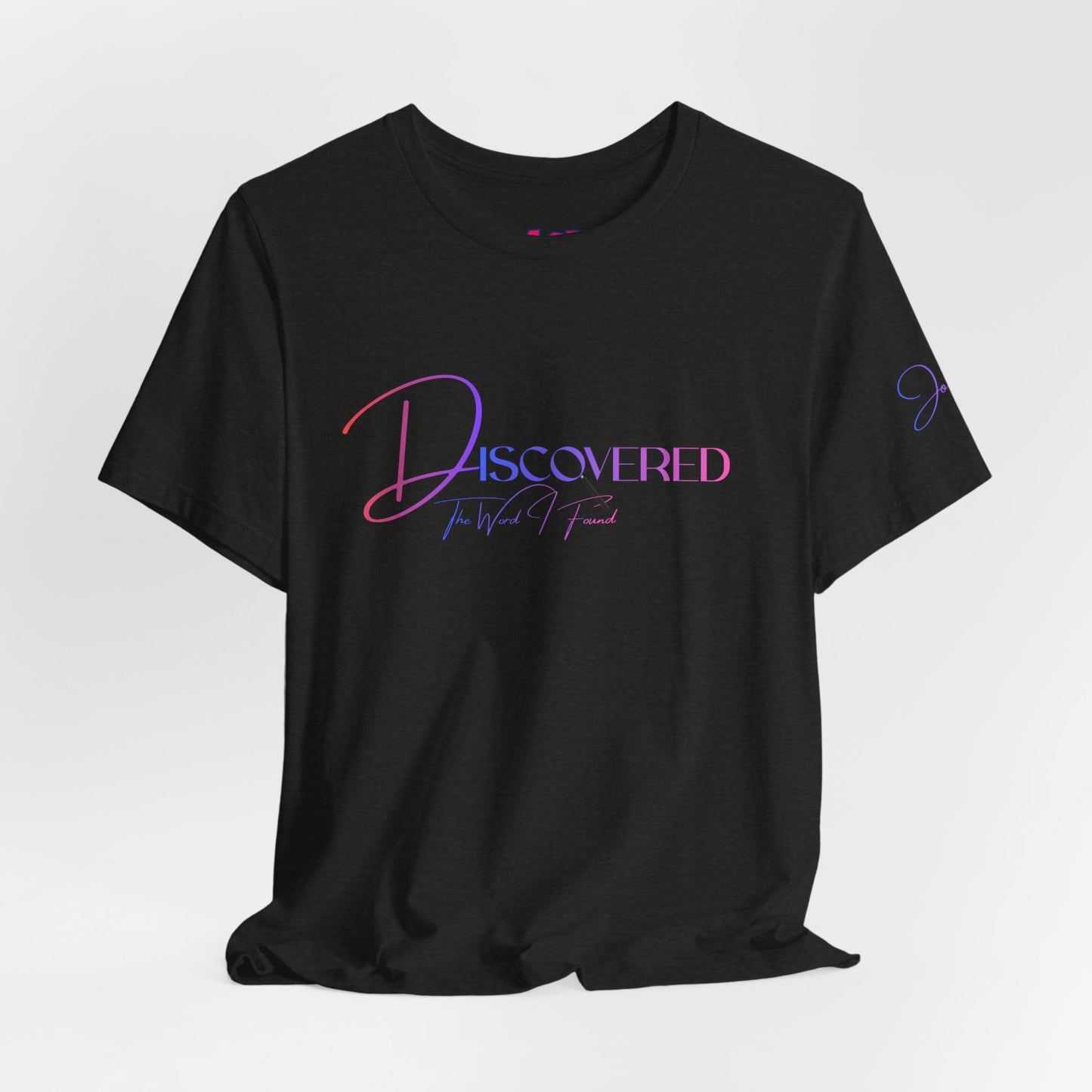 Discovered Unisex Jersey Short Sleeve Tee