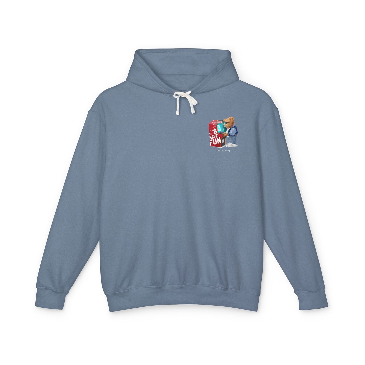 Game on Adult Unisex Lightweight Hooded Sweatshirt