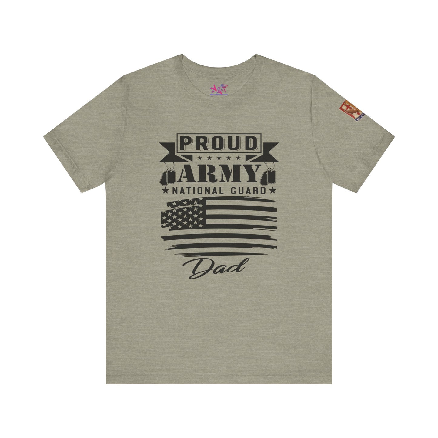 Proud Army National Guard Dad T-shirt