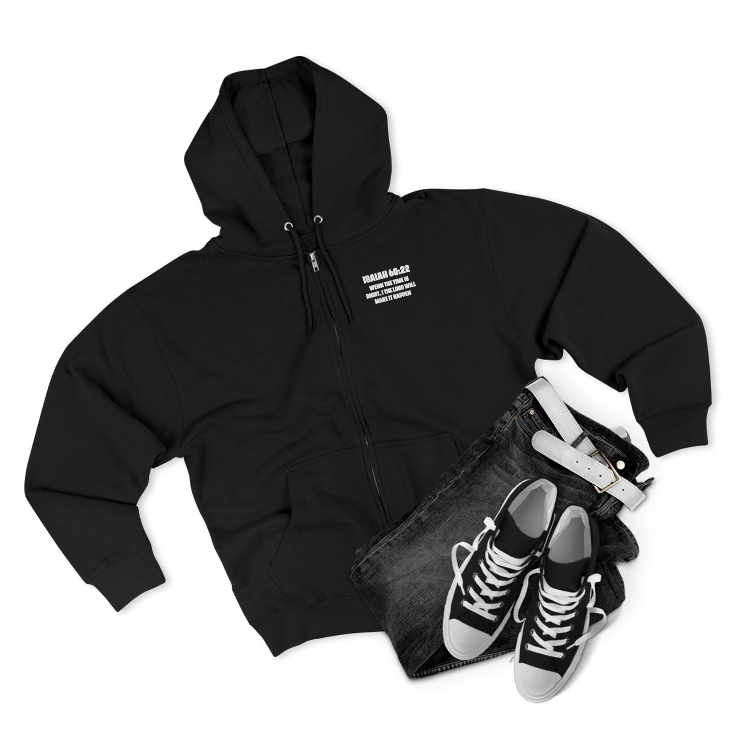 God's Plan Unisex Zip Hoodie
