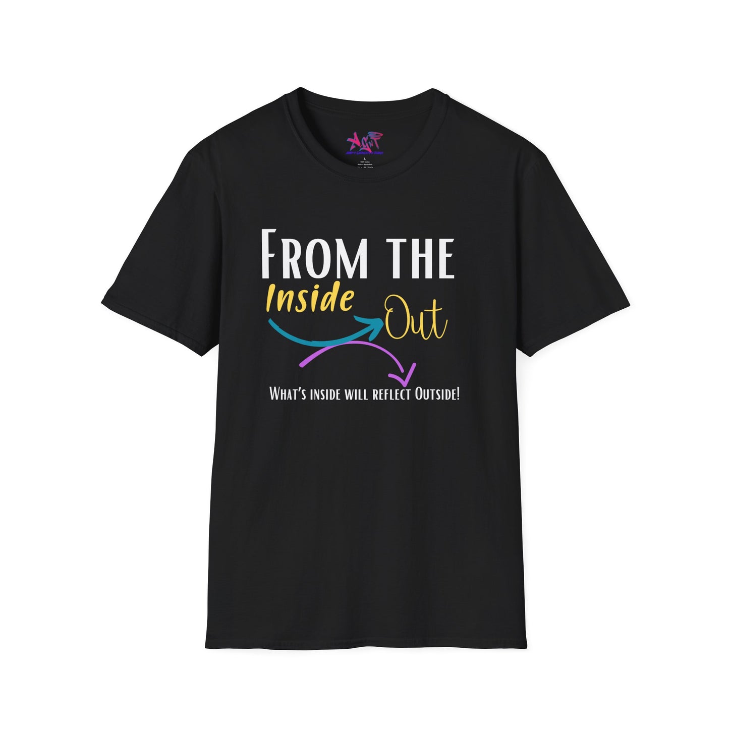 From the inside out! Unisex Softstyle T-Shirt