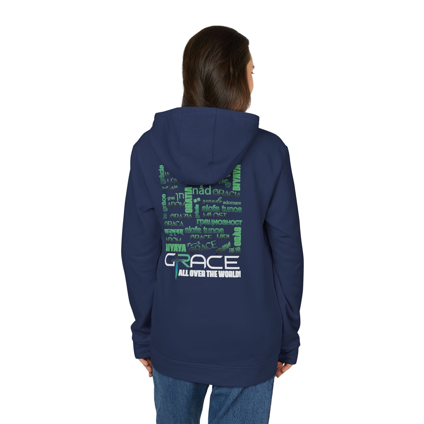 Grace all over the world! adidas® Unisex Fleece Hoodie