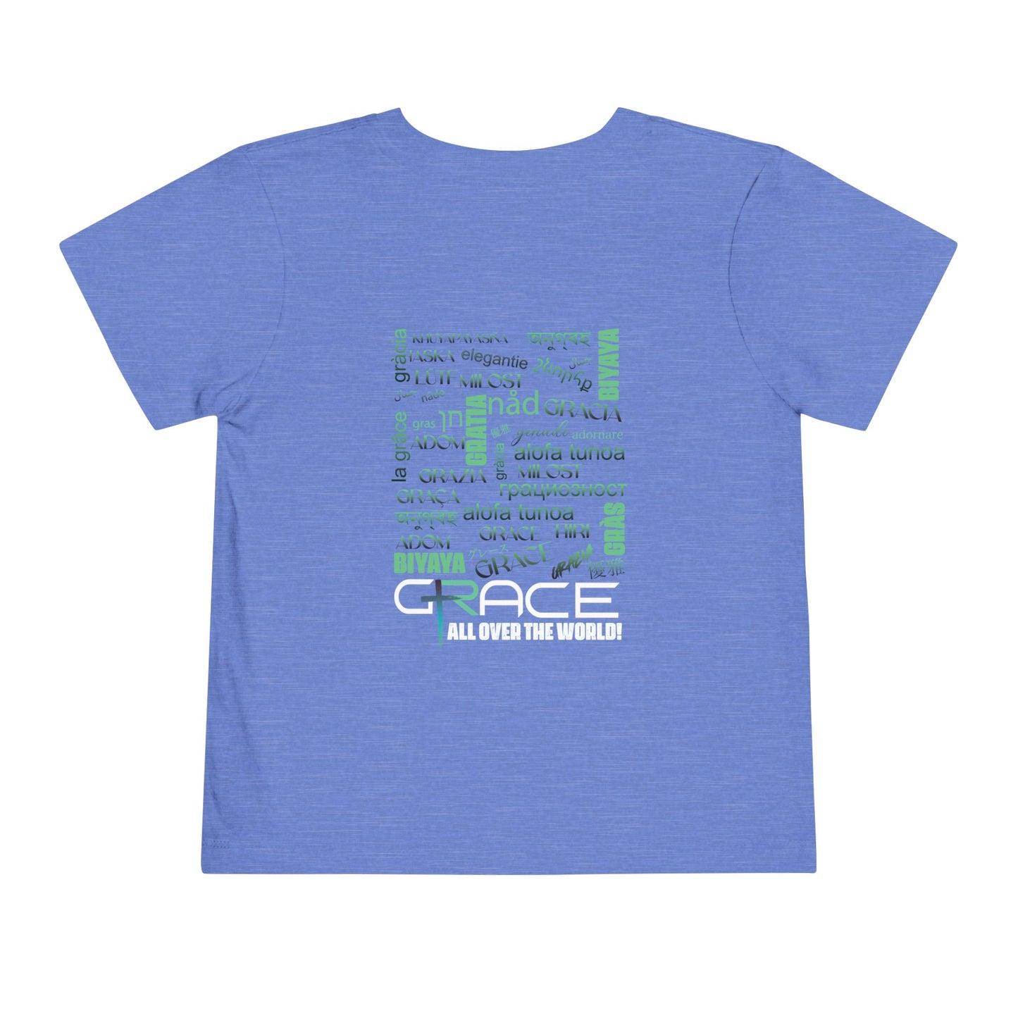 Grace darker color Toddler Short Sleeve Tee