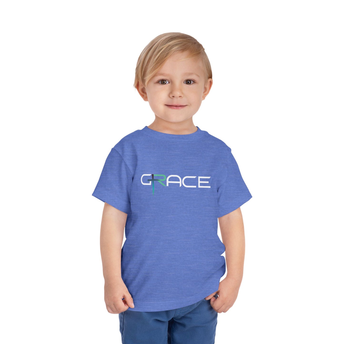 Grace darker color Toddler Short Sleeve Tee