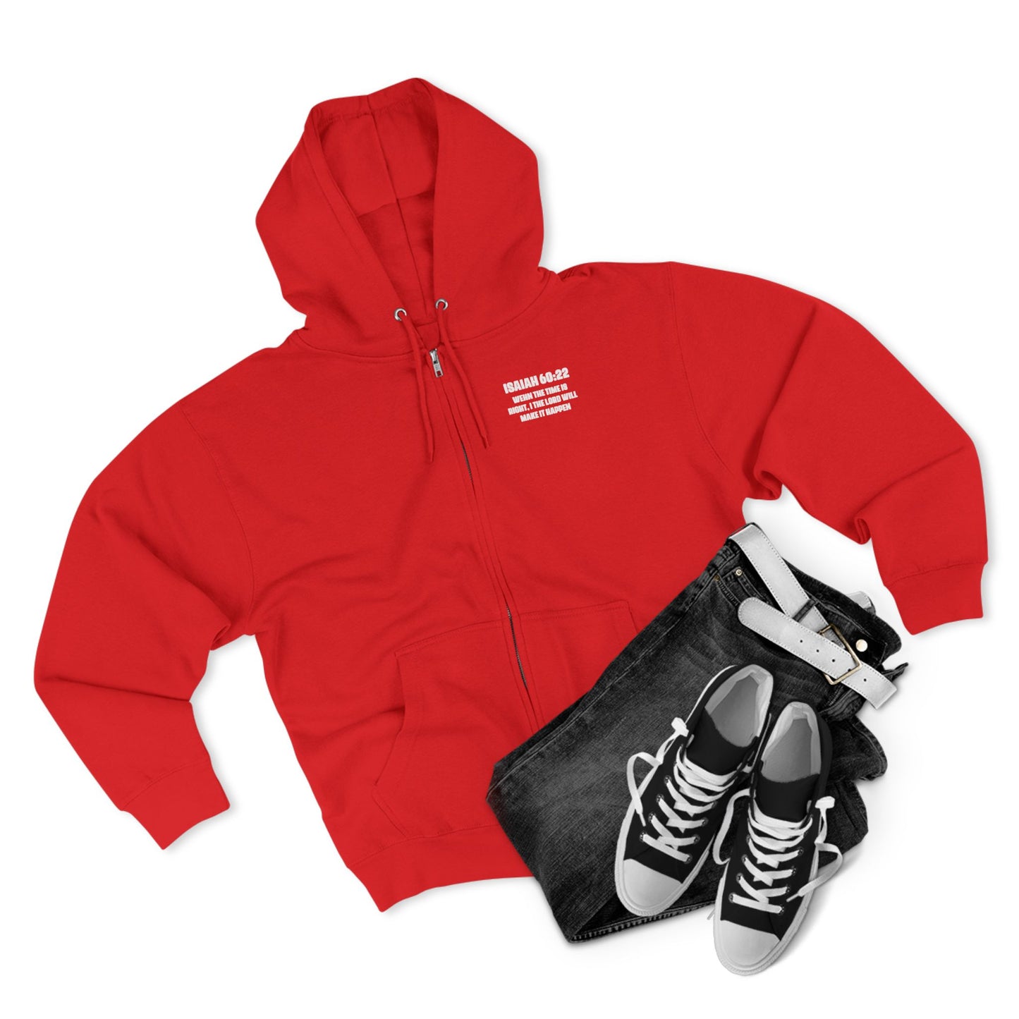 God's Plan Unisex Zip Hoodie