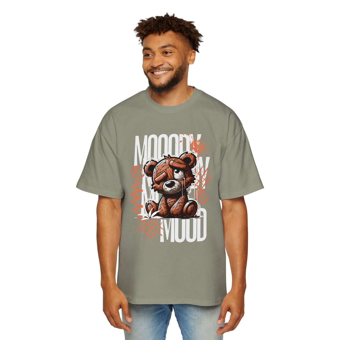 Mood Men's Heavy Oversized Tee