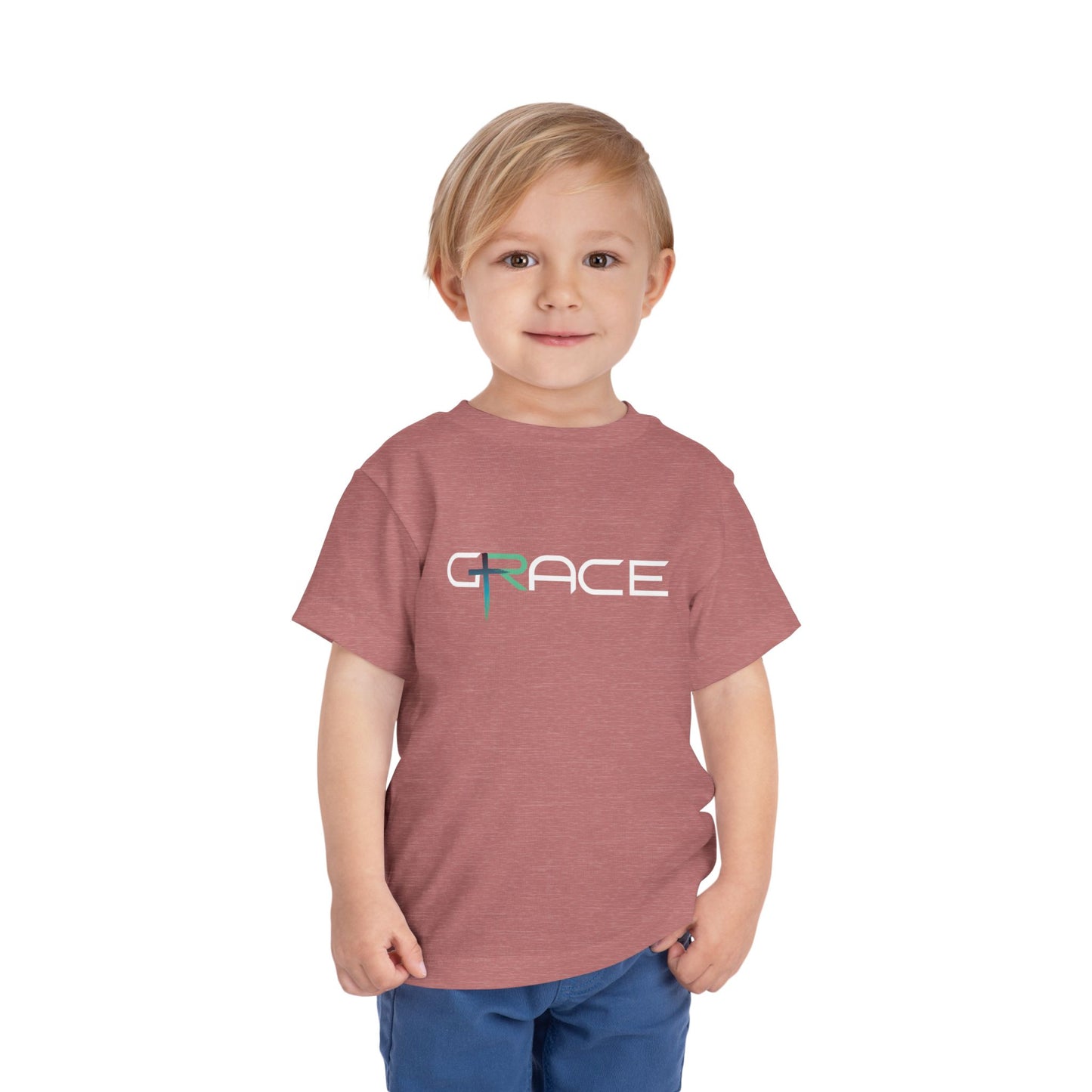 Grace darker color Toddler Short Sleeve Tee