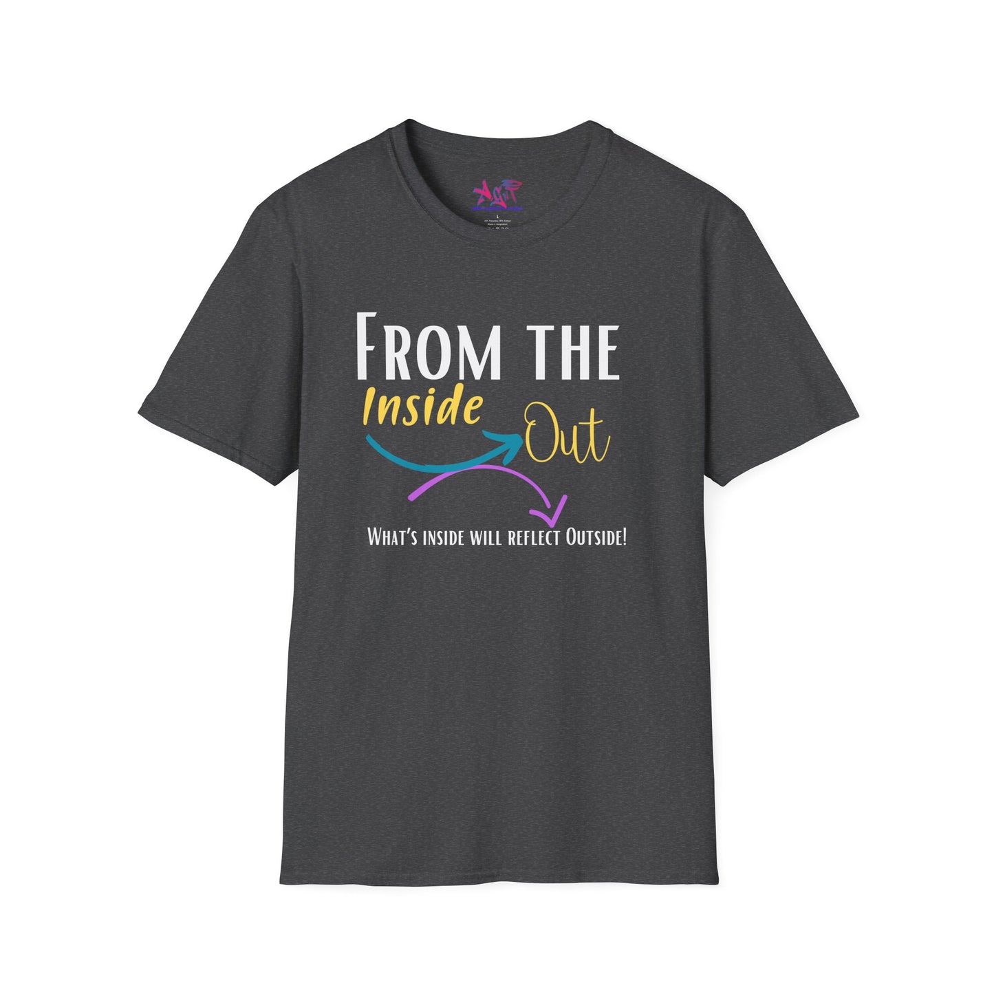 From the inside out! Unisex Softstyle T-Shirt