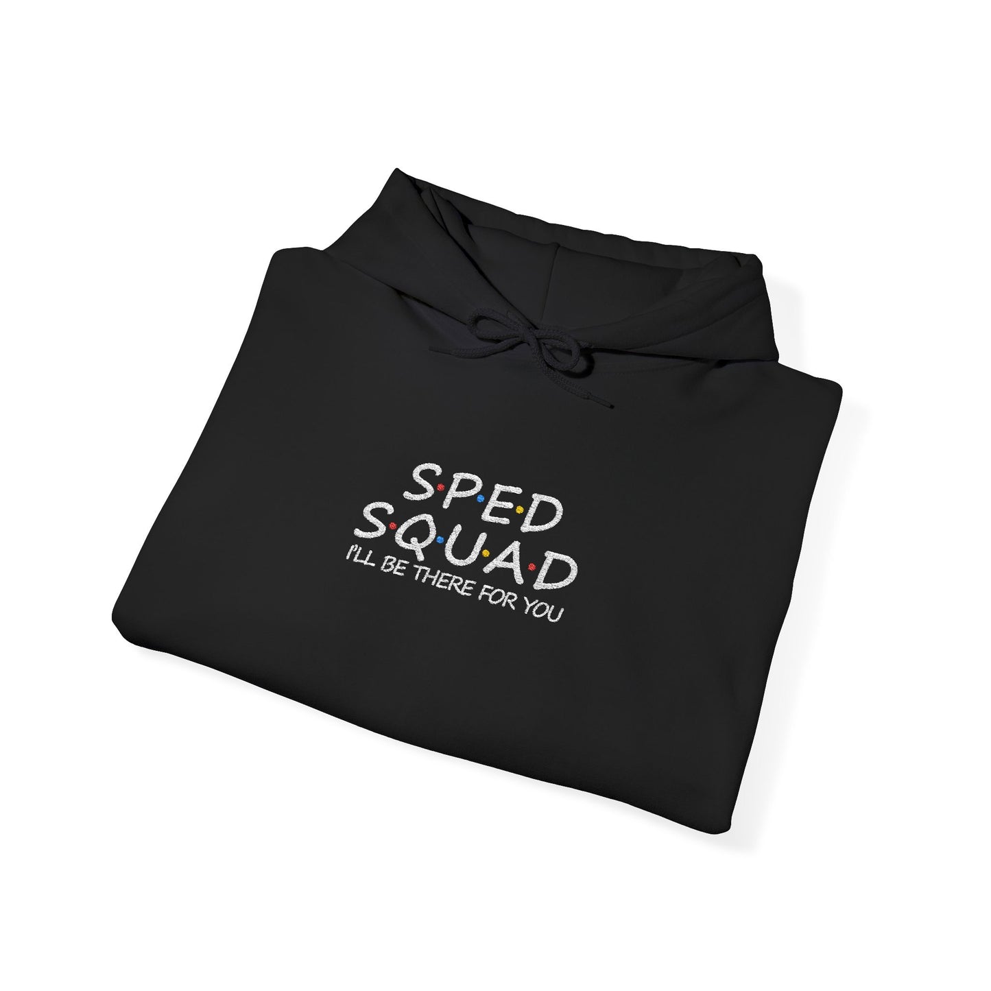Sped Squad Embroidered Unisex Heavy Blend™ Hooded Sweatshirt