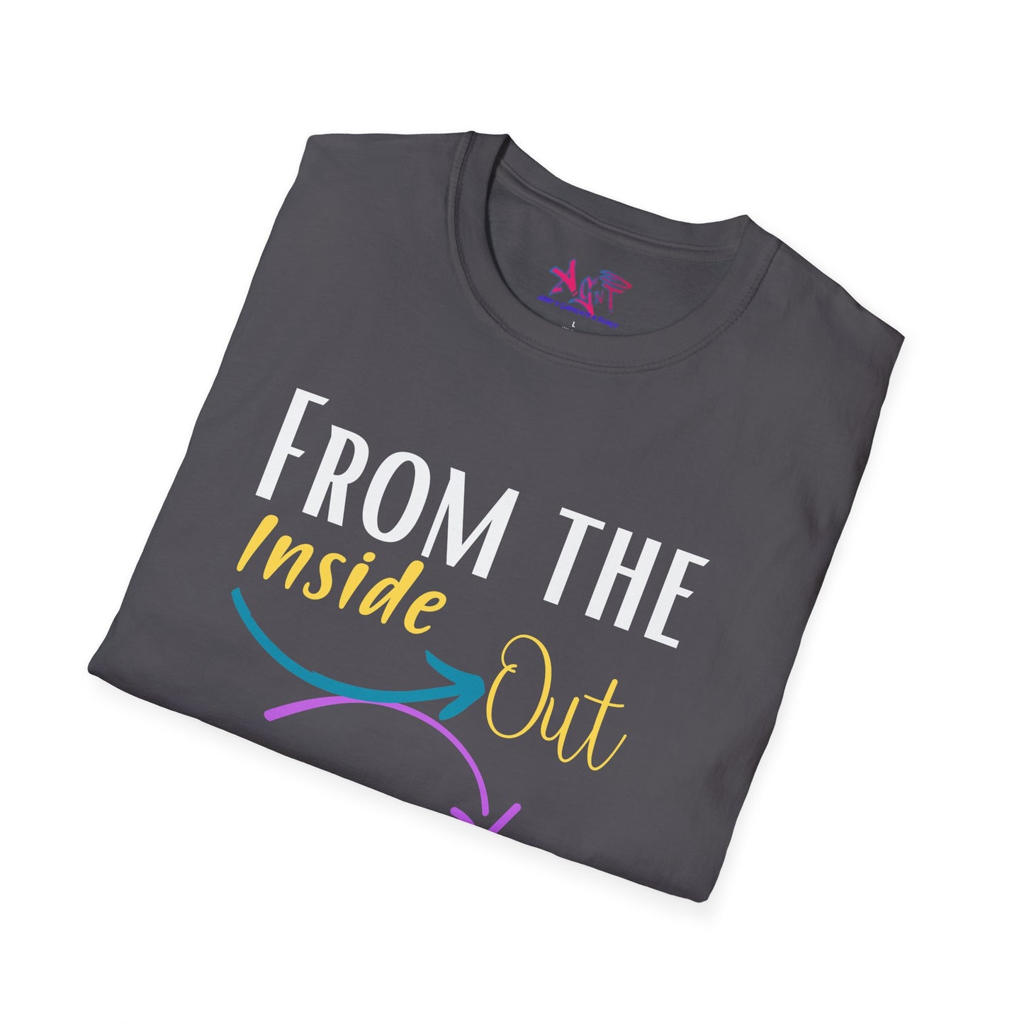 From the inside out! Unisex Softstyle T-Shirt