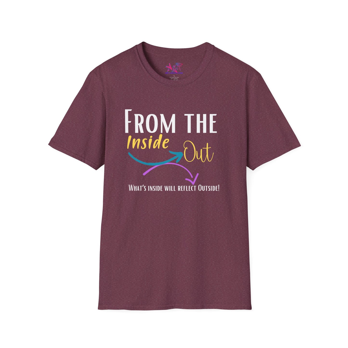 From the inside out! Unisex Softstyle T-Shirt