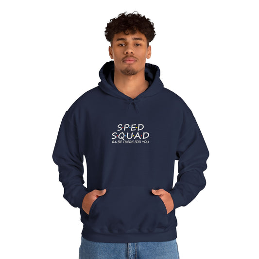 Sped Squad Embroidered Unisex Heavy Blend™ Hooded Sweatshirt