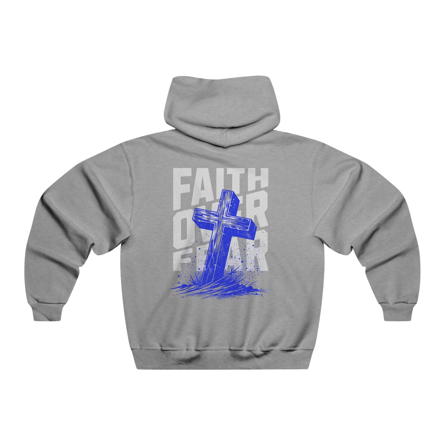 Faith Over Fear Full Orig. Men's NUBLEND® Hooded Sweatshirt